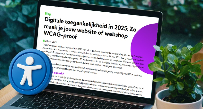 zo maak je jouw website of webshop WCAG-proof